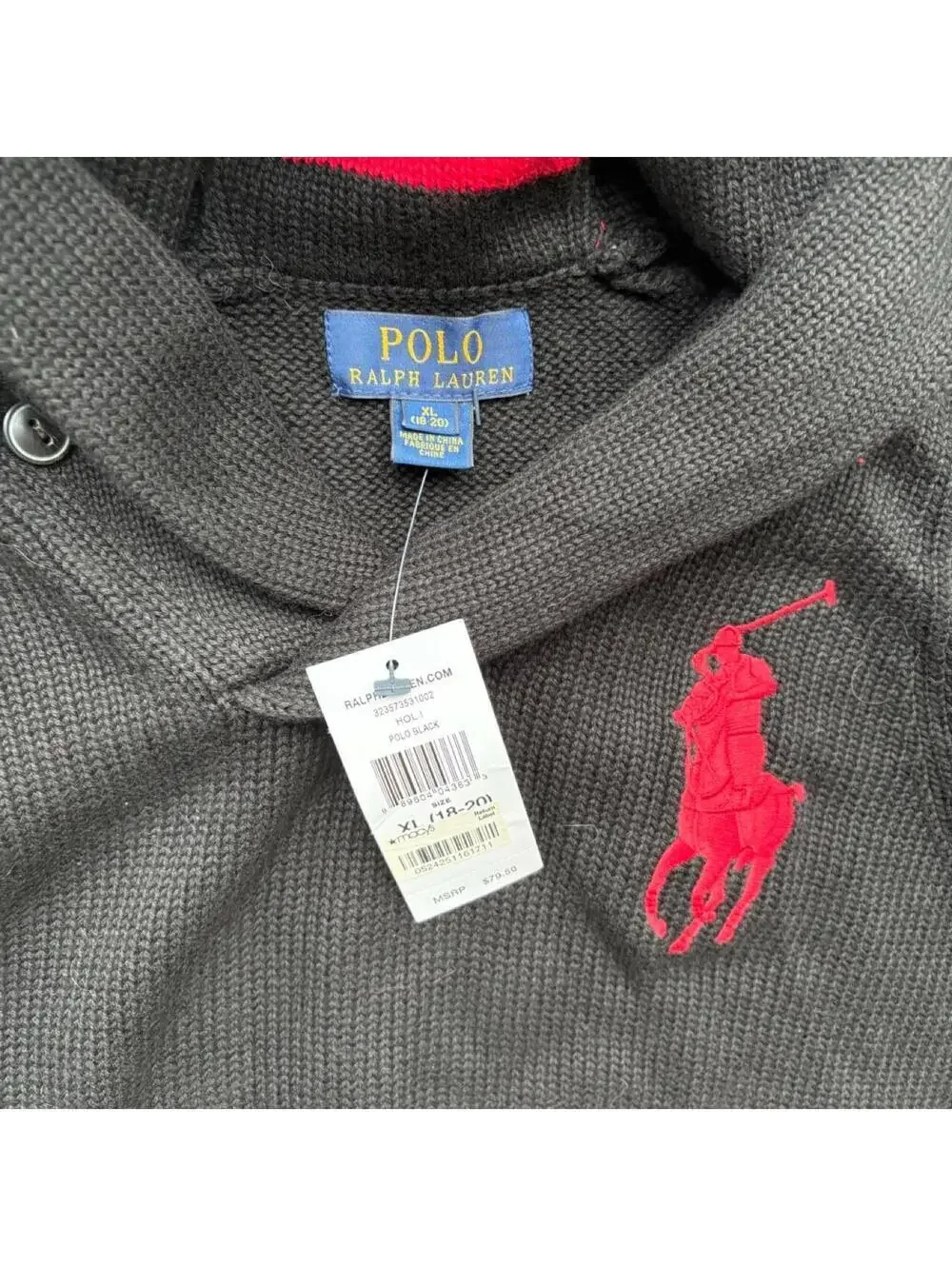 Kids Polo Ralph Lauren Vintage sweater size XL